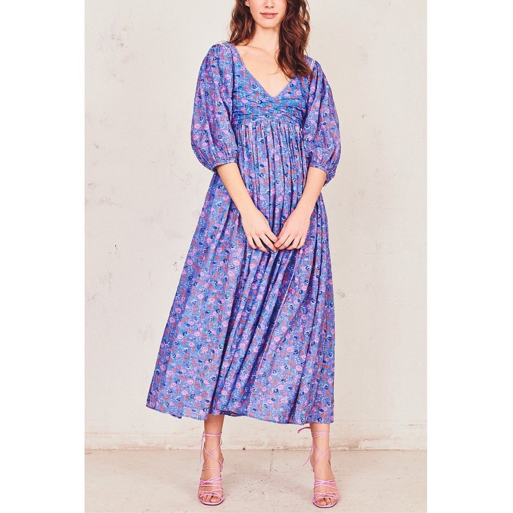 LoveShackFancy Roslyn Maxi Dress - Picture 1 of 6